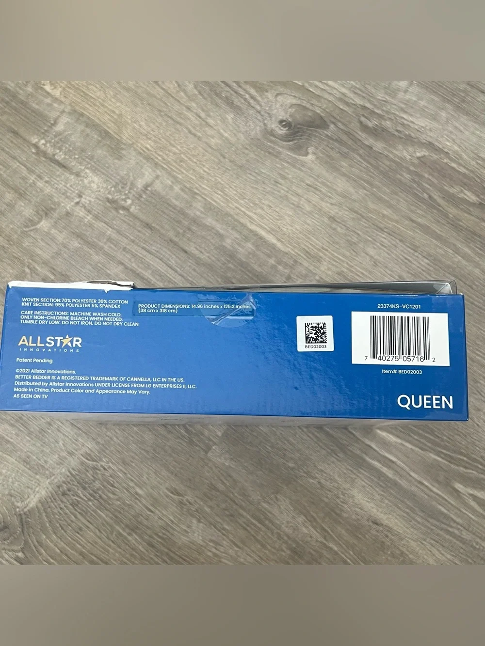 Better Bedder Queen Size New in box